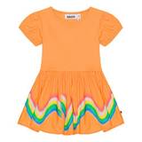 Molo Caitlin kjole - Baby Rainbow - Orange