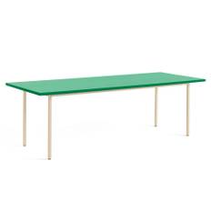 HAY - Two-Colour Table 240 Green Mint / Ivory
