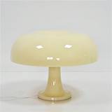 SHEIN Italy Designer Led Mushroom Table Lamp For Hotel Bedroom Bedside Living Room Decoration Lighting Modern Minimalist Desk Lights
