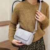 SHEIN Solid Color Mini Fashion Crossbody Bag