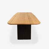 WoodZone WZ.04 træ spisebord - 300 x 100 cm / Natur olie Spisestue - Møbler