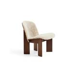 Chisel Lounge Chair m/polstring fra Hay (Lakeret valnød / Mohawi 21)