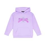 Versace Kids Logo cotton jersey hoodie - purple - 128