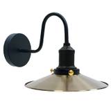 Grøn Messing Retro Vintage Metal Væglampe Industriel Lampe Lanterne Lys E27