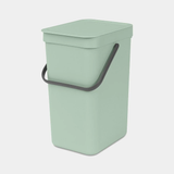 Affaldsspand m/låg sorteringskoncept 12 ltr - Grøn - Grøn - 12 Liter