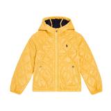 Polo Ralph Lauren Kids Hartland quilted ripstop jacket - yellow - S