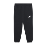 New Balance - Sweatbukser Essentials Stacked Logo French Terry Sweatpant - Sort - 146/152