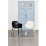 Andersen Furniture AC3 Spisebordsstol SH: 46 cm - Sort/Hvid stel