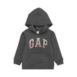 GAP Sweatshirt mørkegrå / pink / sølv - 98 - mørkegrå / pink / sølv