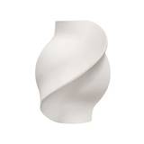 Ceramic Pirout Vase 01 | Raw White Fra Louise Roe - RAW WHITE