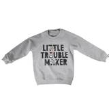 Tom & Jerry: Tom - Little Trouble Maker Sweatshirt (Børn) - Grå heather / 10 år