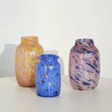 Splash vase – flere farver - BLÅ