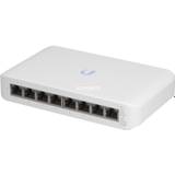 Ubiquiti UniFi Switch Lite 8 PoE Administreret L2 Gigabit Ethernet (10/100/1000) Strøm over Ethernet (PoE) Hvid, Hvid USW-Lite-8-POE