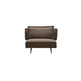 Open Lounge Chair - The Modular Sofa - Boucle Cloud
