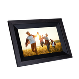 Smart Frame WiFi 105 - Digital picture frame - wood black