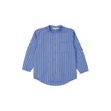 Theodor Shirt, Cornflower Stripe - 3Y/98