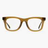 Læsebriller +2.5 -Samsø Shiny Olive - Luxreaders
