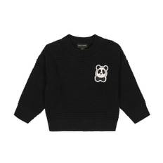 Mini Rodini Cotton sweater - black - Y 3-5