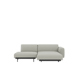 In situ sofa / 2-seater - 2-Seater - Configuration 7 / Clay 12/Black Sofaer med & uden chaiselong - Rum