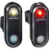 Kryptonite Lygte Avenue F-65 & R-30 S USB LED Lygtesæt