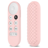 Silikone cover til Chromecast Google TV Remote - Pink