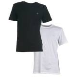 Calvin Klein 2-pak t-shirt s/s, hvid/sort, Modern - 128,8-10år