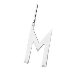 Design Letters Vedhæng Til Halskæde - M - Sølv - Design Letters - OneSize - Smykker