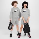 Nike Sportswear Club Fleece-tracksuit med shorts til større børn - grå - M