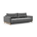 Innovation Living Pyxis D.E.L Sofa Bed B: 232 cm - Lakeret Eg/563 Twist Charcoal