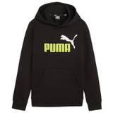 Puma Hættetrøje - Ess + Big Logo Hoodie - Black - Puma - 12 år (152) - Hættetrøje