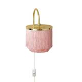 Warm Nordic Fringe Wall Lamp H: 23 cm - Pale Pink