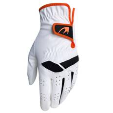 Benross Junior Aero Hybrid Golf Glove, Unisex, Left hand, Small, White/orange | American Golf - Father's Day Gift