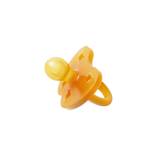 Natural Rubber Pacifier ROUND 3-36 Months Single-Pack - Round 3-36 months - Single-Pack / Golden Honey
