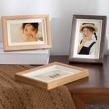 SHEIN 1pc 5 Inch Creative Simple Wood Picture Frame Decoration Display Stand - Showcase Your Beautiful Moments Photos