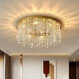 guld luksus led loft lysekroner kompatible med stue moderne krystal hængende lampe kompatibel med loft boligindretning, loftsbelysning Lightinthebox