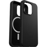 OtterBox Symmetry Series iPhone 15 Pro Håndværker Cover - MagSafe Kompatibel - Sort