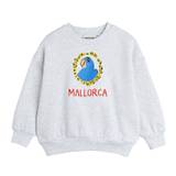 Mini Rodini Sweatshirt - Parrot Enb - Grey Melange - Mini Rodini - 2-3 år (92-98) - Sweatshirt