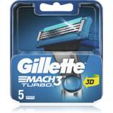 Gillette Mach3 Turbo Erstatningshoveder 5 stk.
