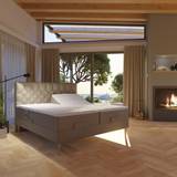 Luxury Diamant Elevations Bed in Full Cover from Nature | Smart Pocket