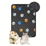 Super Absorbent Washable Guinea Pig Fleece Cage Liners - Reusable Pee Pads For Small Animals