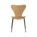 3107 stol, eg/brown bronze stel af Arne Jacobsen