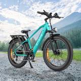 Engwe E26 250W 26" Fat Bike Electric Trekking Bike 48V 16Ah SUV E-Bike - Green