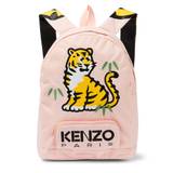 Kenzo Kids KOTORA Tiger print backpack - pink - One size fits all