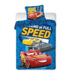 Disney Cars McQueen junior sengetøj, 100 * 140 cm/ 40 * 45 cm