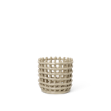 Ceramic Basket - Small - Cashmere