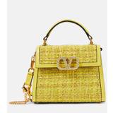 Valentino Garavani VSling Mini metallic bouclÃ© tote bag - yellow - One size fits all