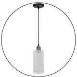 Industriel hængende lampeskærm med hvidt mønster Metal Loft Nordic Party Decor Lampion