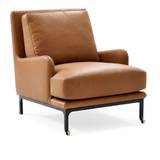 Adea - Mr. Jones Chair, Fabric Upholstery, Castor Front Leg, Master 53