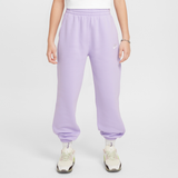Løstsiddende Nike Sportswear Club Fleece-bukser til større børn (piger) - lilla - L (EU 44-46)