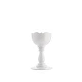 Alessi - Dressed Egg cup with spoon - White